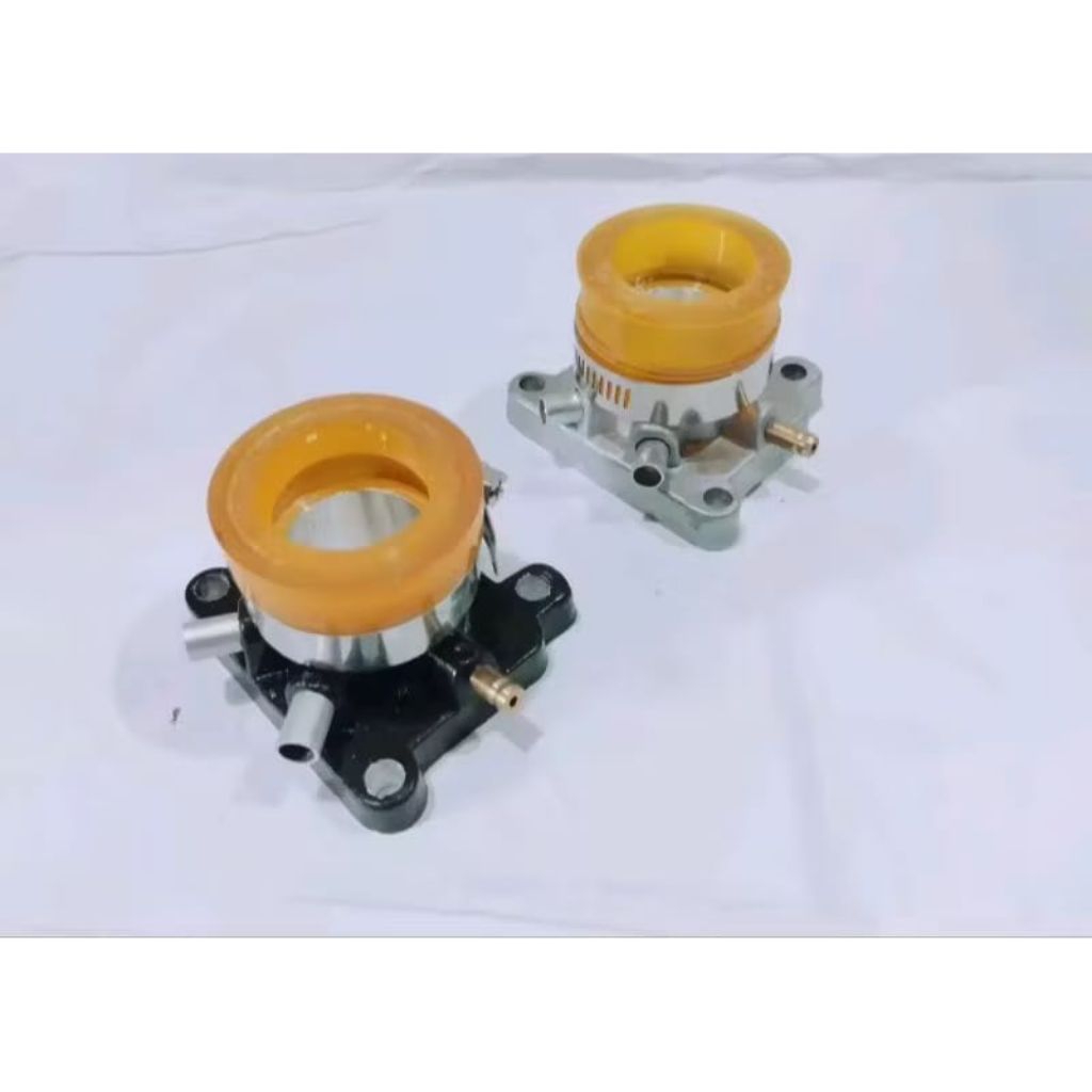 MANIPOL MANIFOLD INTEK LURUS TEFLON KARBU PE 28 SUZUKI SATRIA 2TAK SATRIA R 2 TAK  PE 24 26  28