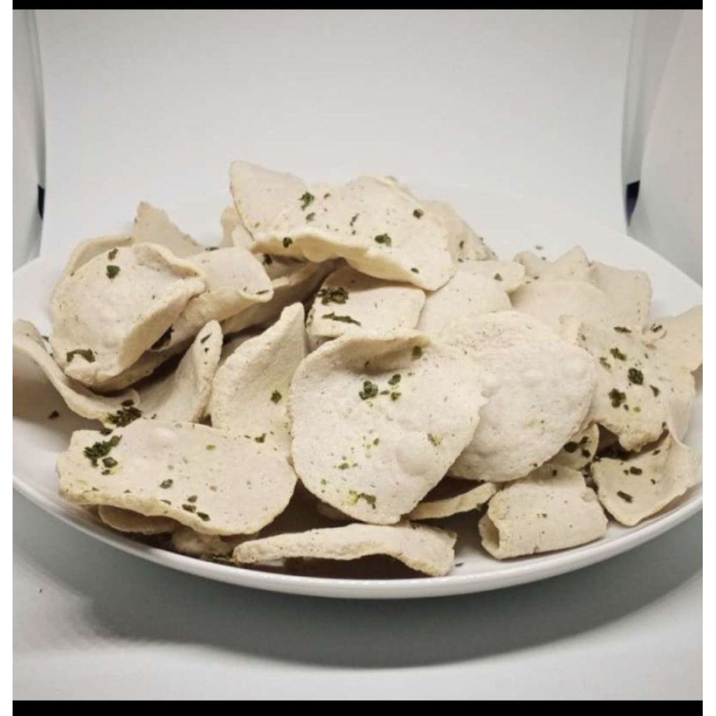 

Keripik basreng 250gr Toples (Asin daun jeruk)