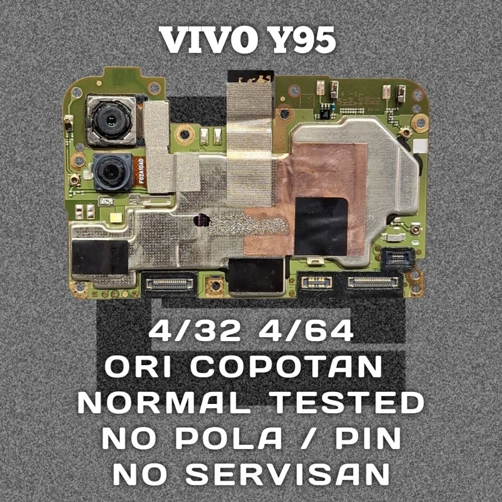 MESIN VIVO Y95 ORI COPOTAN NORMAL TESTED BEBAS POLA