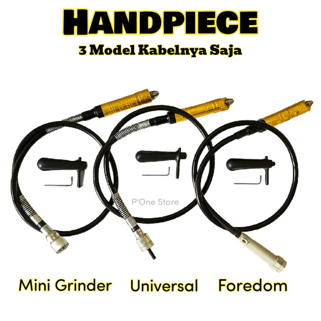 Adaptor Mesin Bor Untuk Tuner Cuner Porting Kikir Ukir Model Mini Grinder | Universal | Foredom dan 