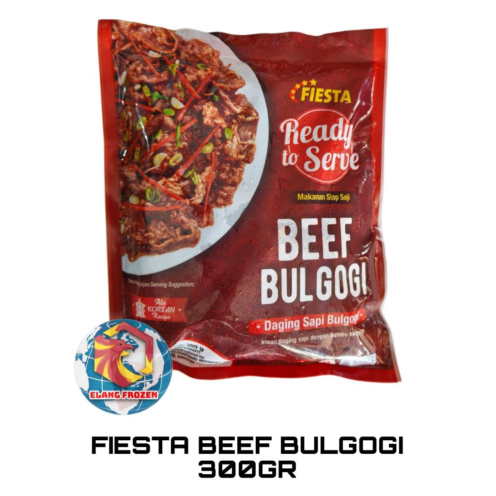 

Fiesta Ready to Serve Beef Bulgogi | Daging Sapi Bulgogi 300gr
