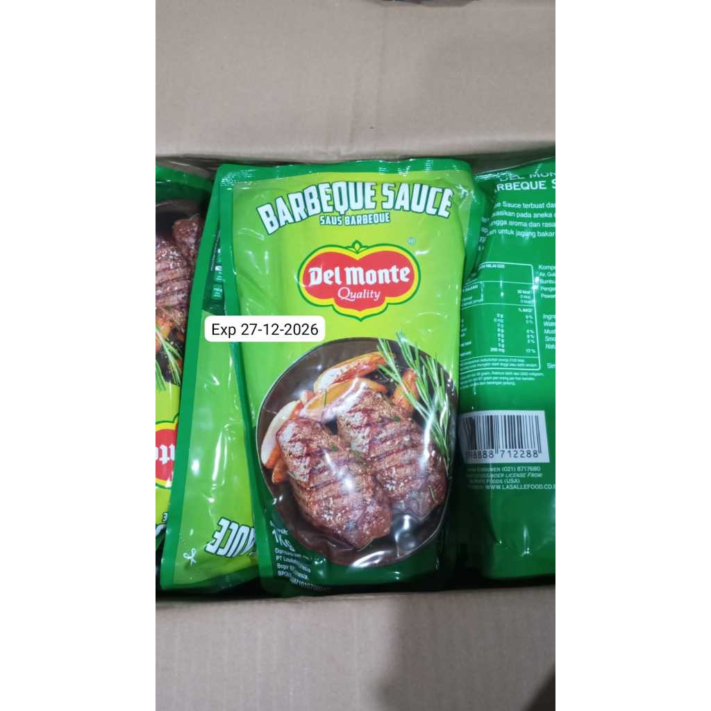 

Delmonte Saus Barbeque Pouch 250 gr