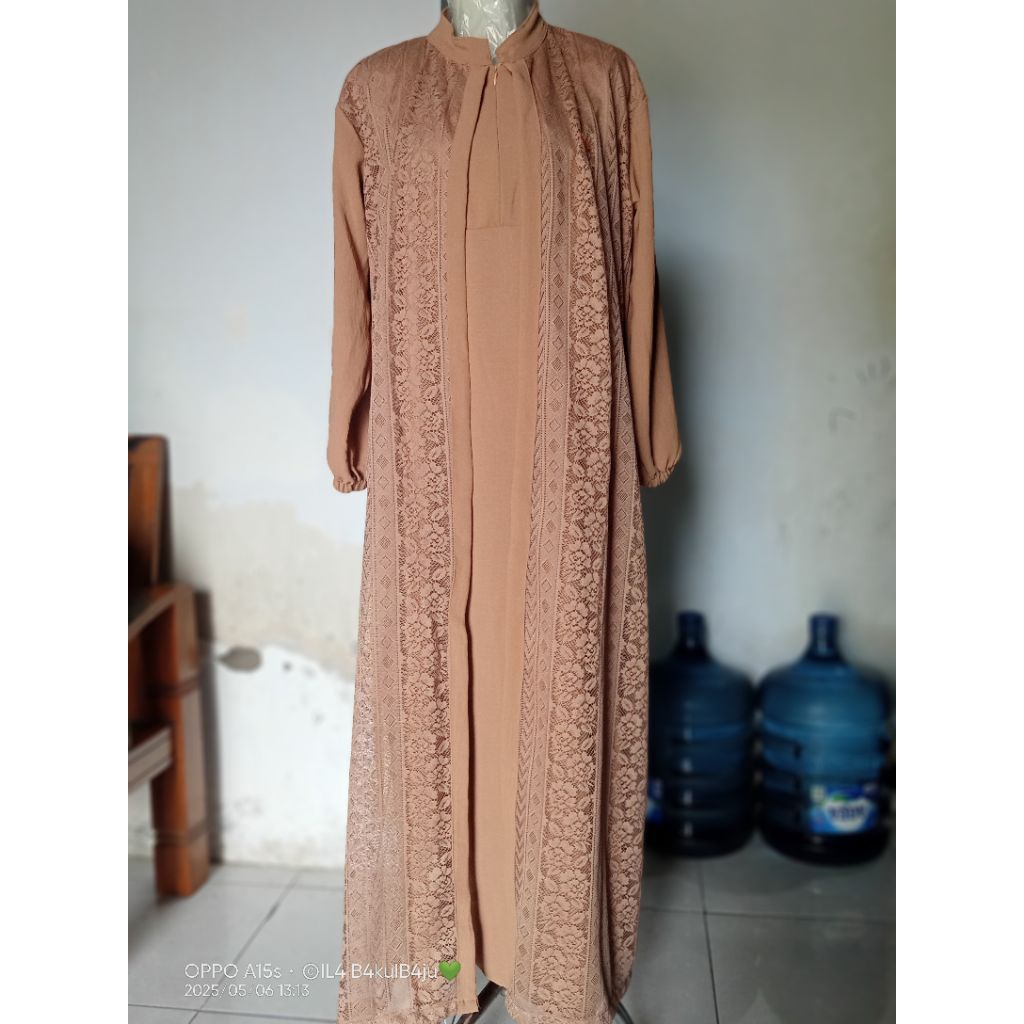gamis brukat malika