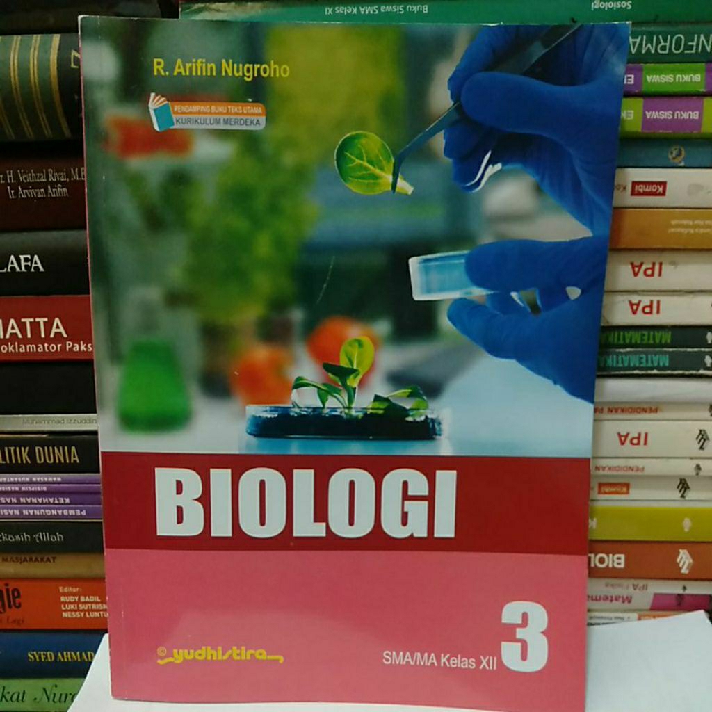Buku Biologi SMA/MA Kelas 12 Kurikulum Merdeka Yudistira