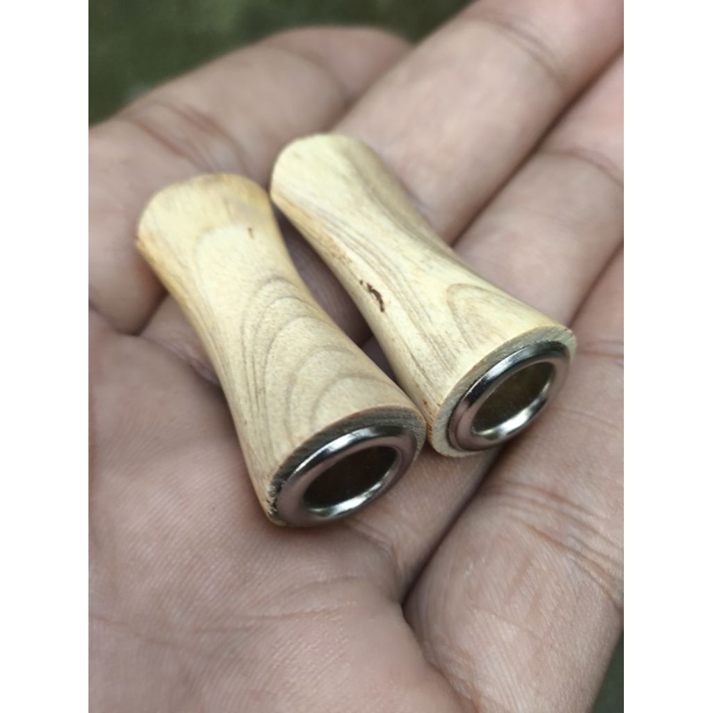 sedotan once pipa rokok kayu kopi aroma harum khas panjang 3cm