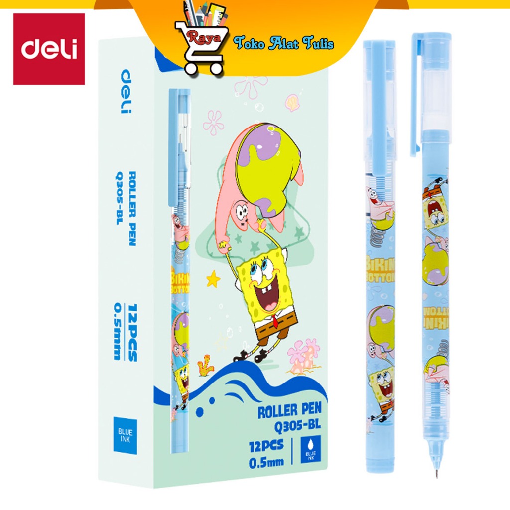

Deli Roller Pen 0.5mm EQ305-BL