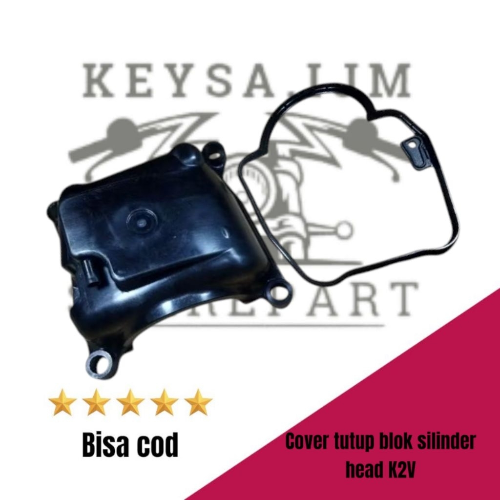 cover tutup blok silinder head Vario 150 Vario 125 K2V cover tutup blok silinder head set karet head