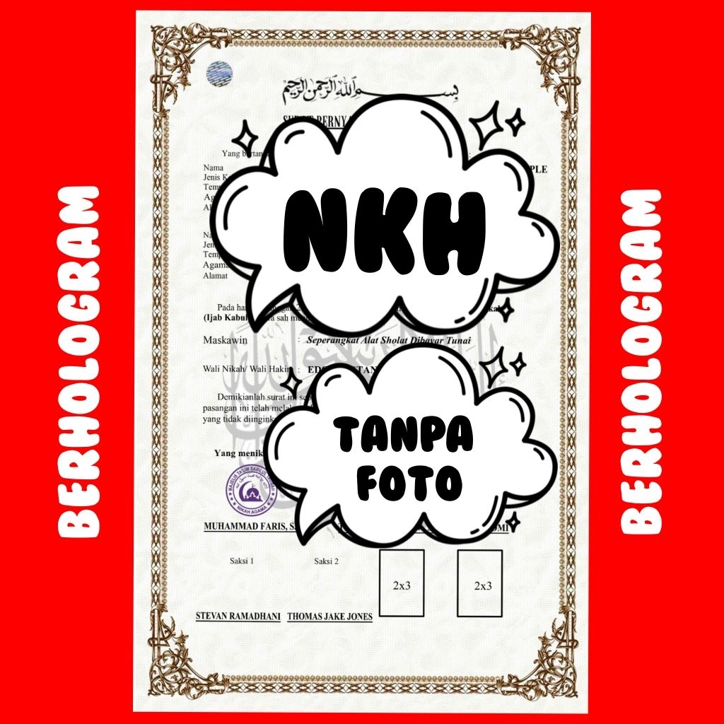 

layanan sertifikat sirii/tanpa foto/harap baca dulu