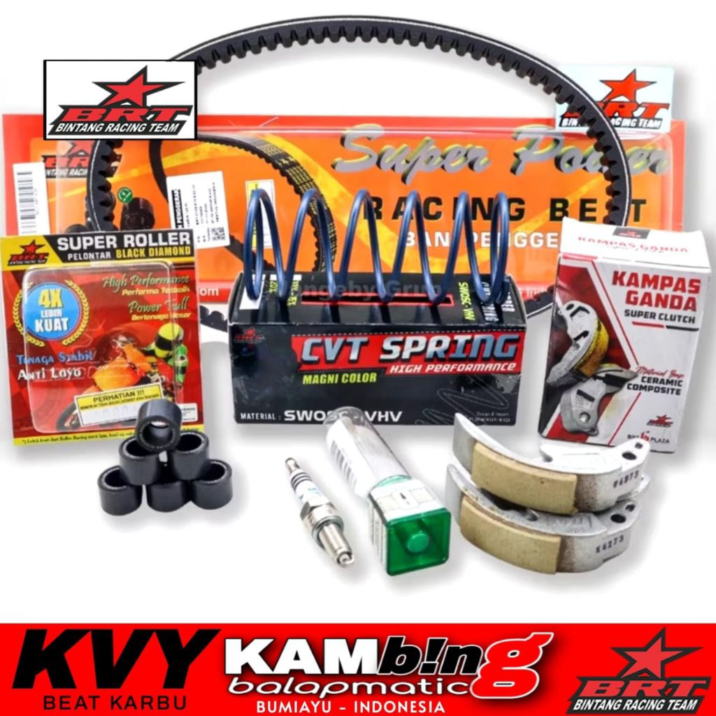 Super Paket Upgrade Kirian BRT BeAT Karbu Scoopy Spacy Karburator KVY