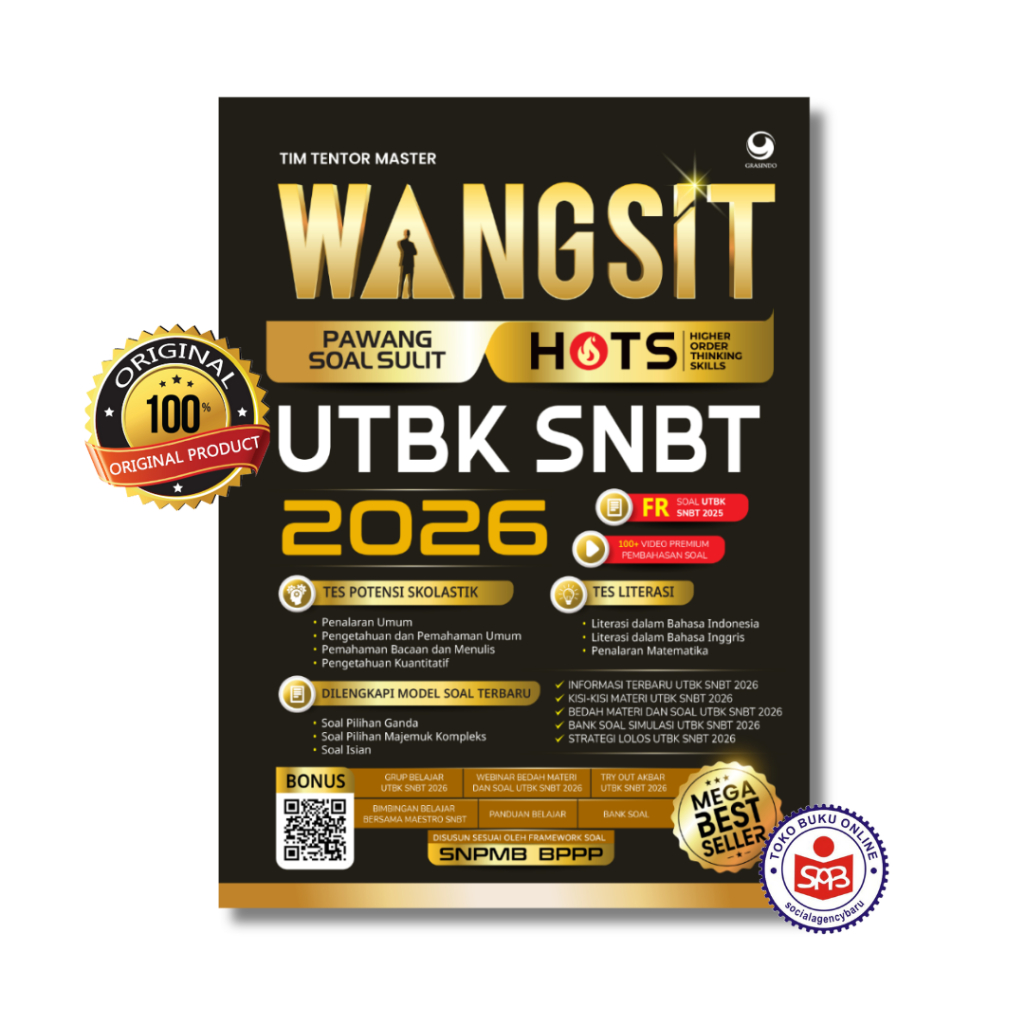 WANGSIT Pawang Soal Sulit HOTS UTBK SNBT 2026 - Buku SNBT 2026
