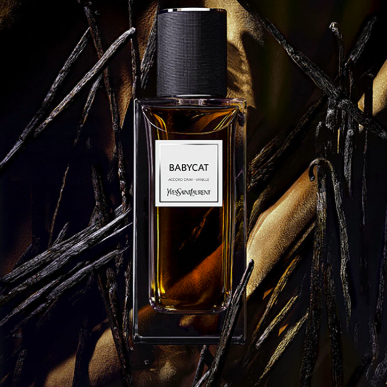 decant vial YSL' Babycat baby cat Yves Saint Laurent' perfume try sample mini travel size 1ml