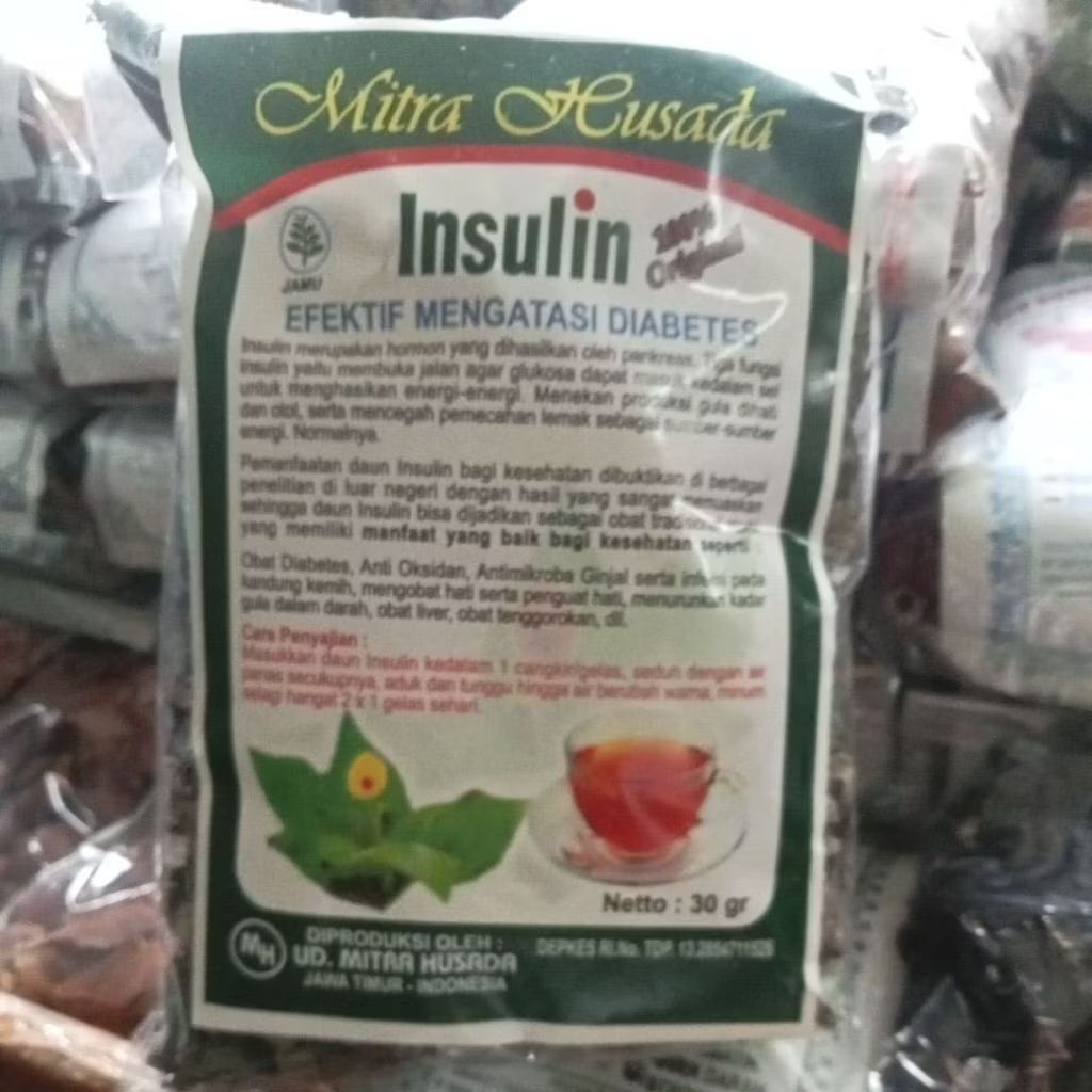 

Daun Insulin Kering Herbal 80g