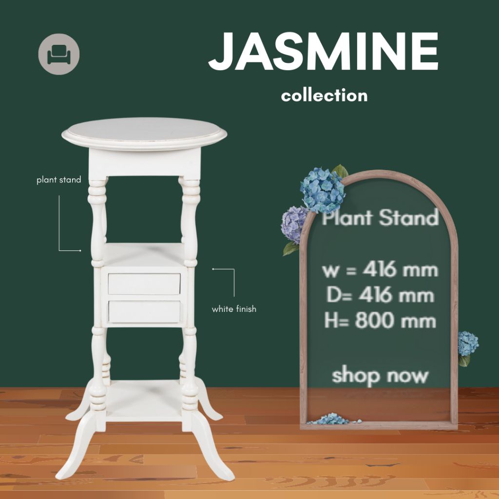 Jasmine Plant Stand Flower Stand Vintage Style