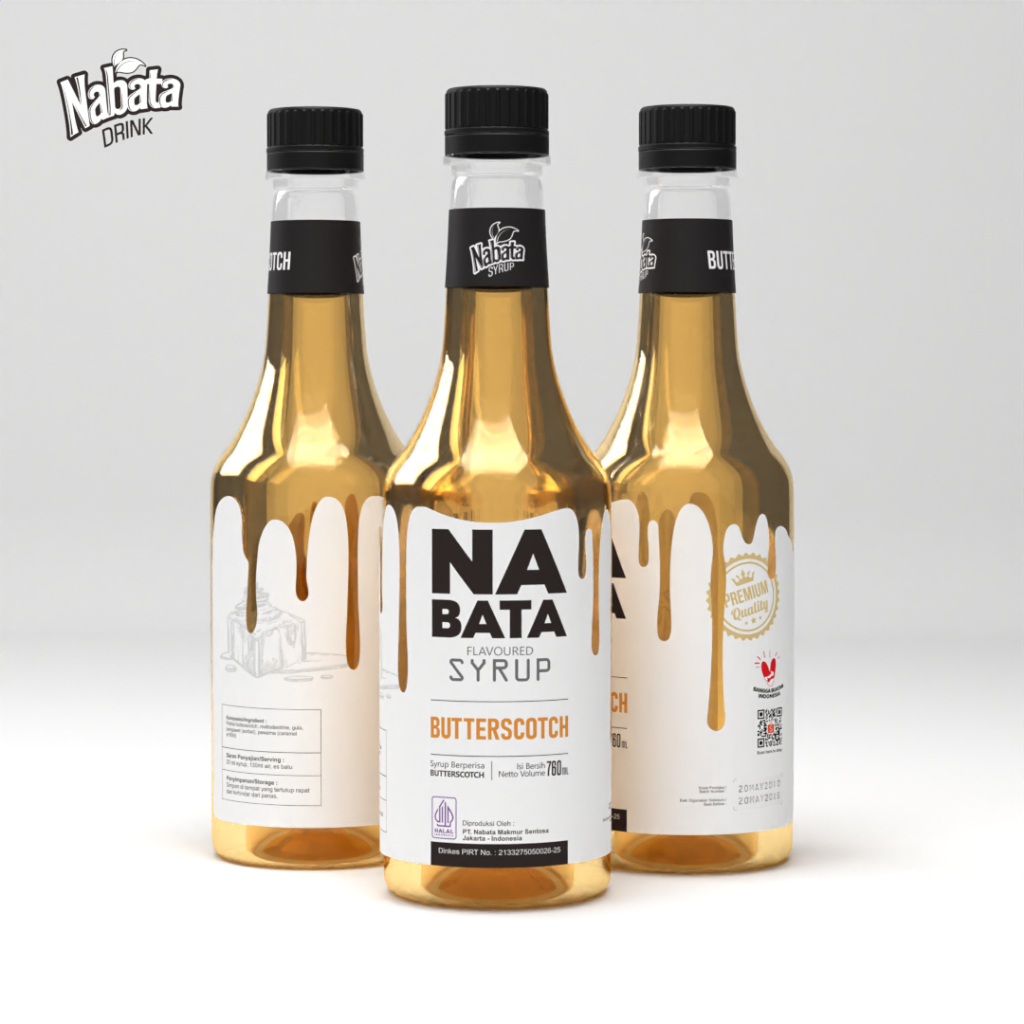 

Sirup Butterscotch Premium 760Ml Nabata Drink - Syrup Butterscotch Untuk kopi Cafe Coffee Shop
