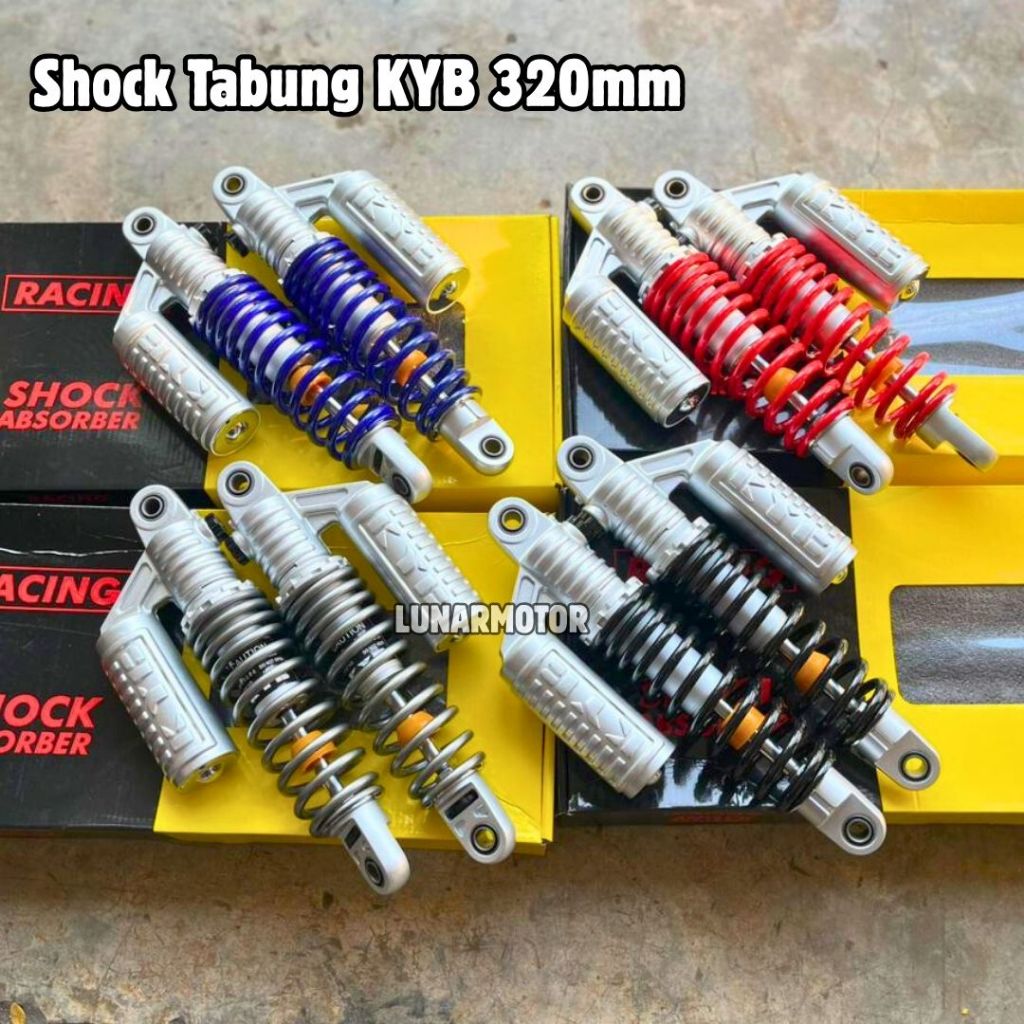 Shockbreaker Tabung KYB IMPORT Shock Sok Skok Belakang Tabung KYB Import UK 320mm Double Klik Fungsi