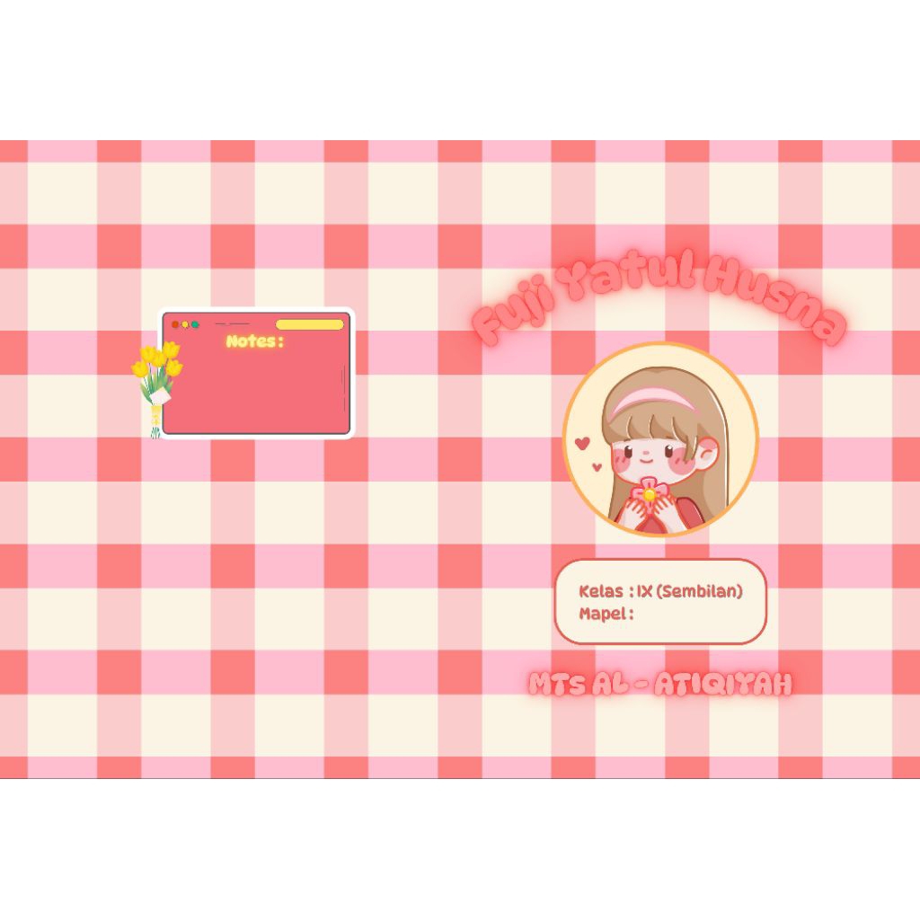 

Sampul Buku Custom Satuan (1pcs)