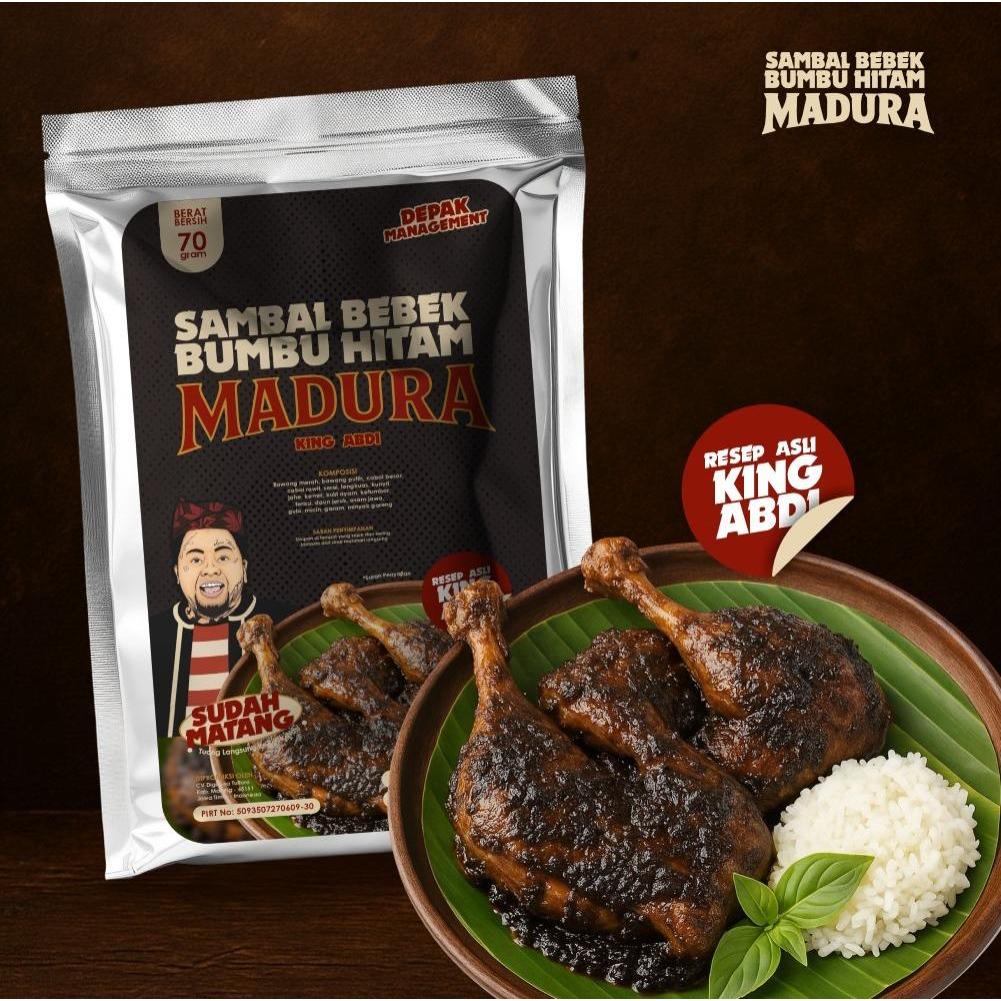 

Sambal Bebek Bumbu Hitam Madura King Abdi [TERASI KING]