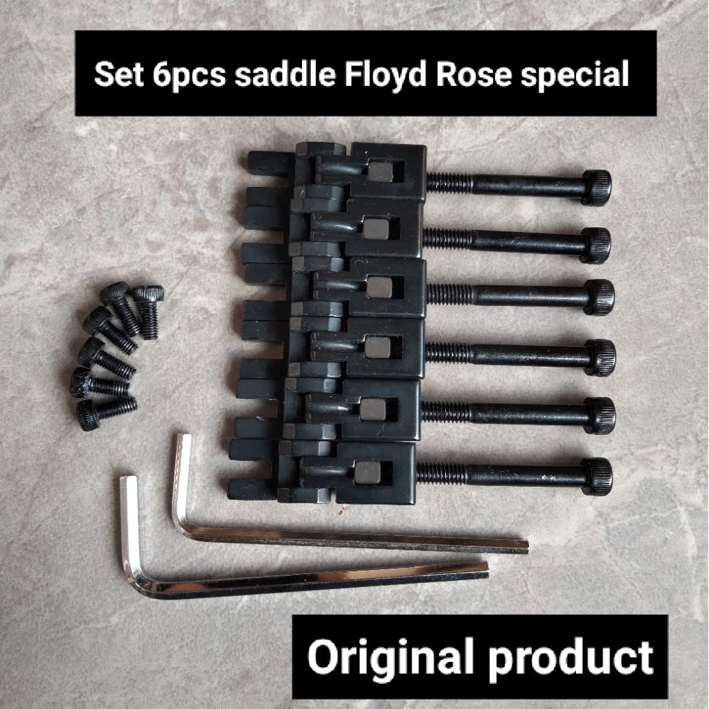 Set 6pcs saddle tremolo floydRose special sadel floydrose special original