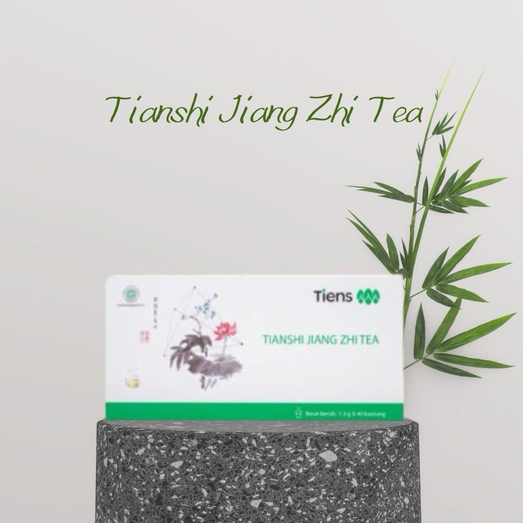 

Teh Herbal Alami / Jiang Zhi Tea Tiens teh hijau - BPOM