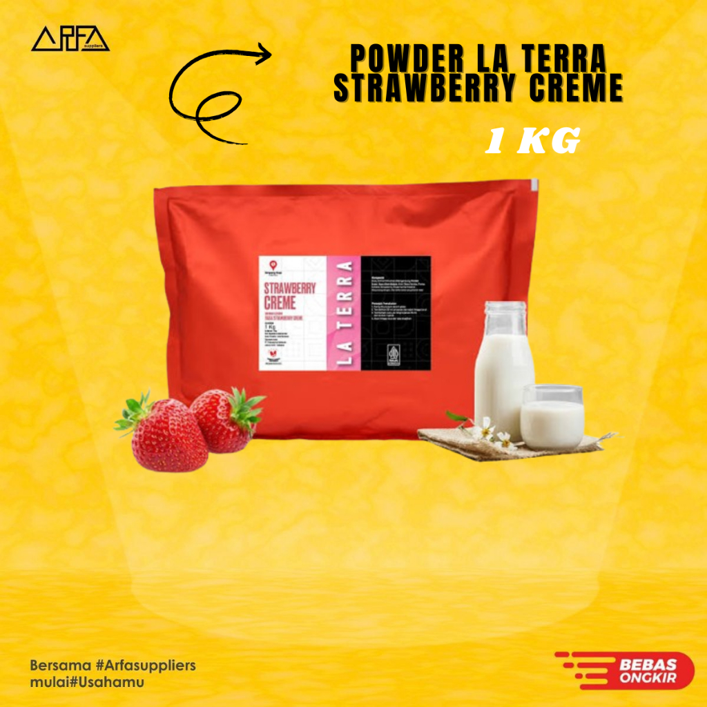 

Powder La Terra Strawberry Creme 1 kg