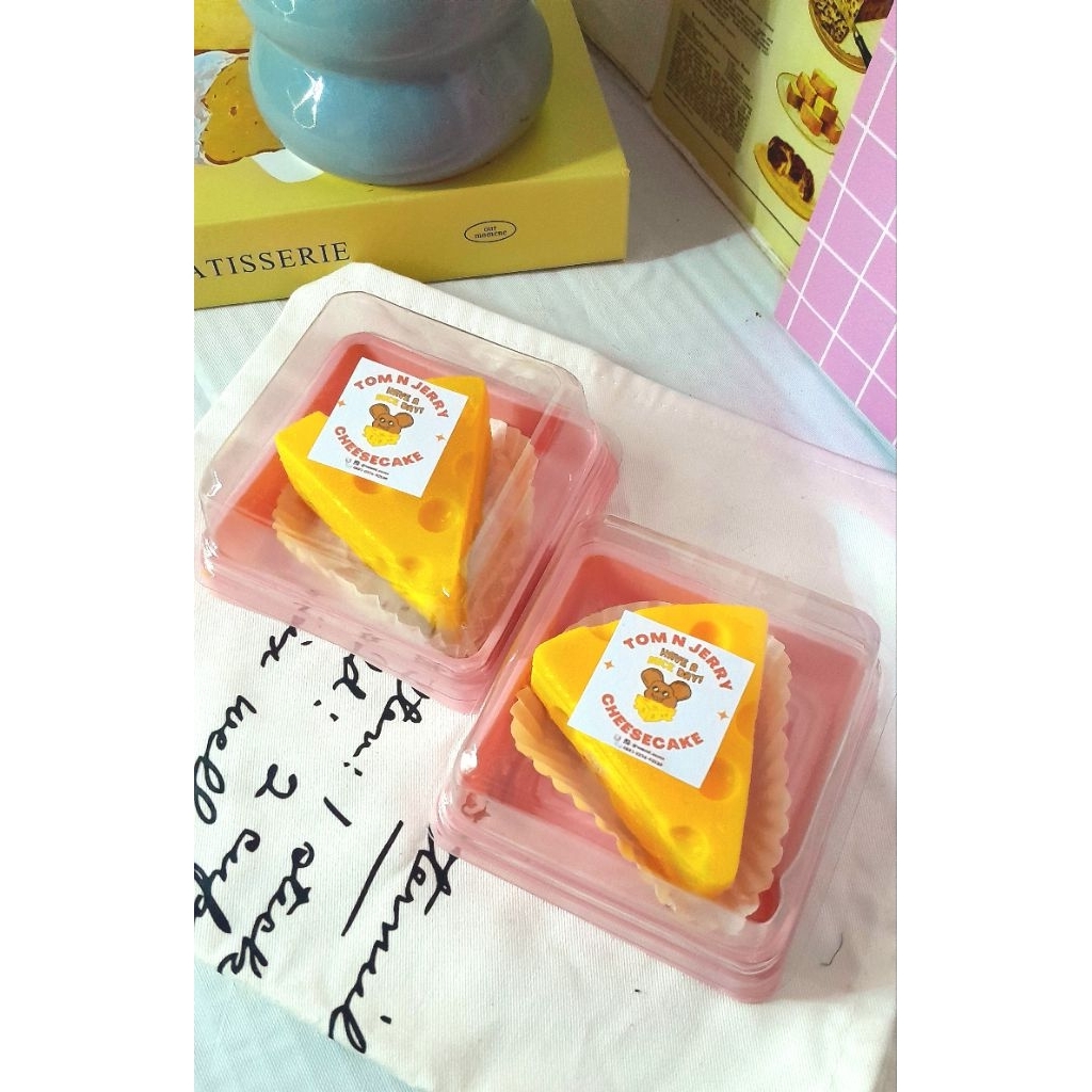 (INSTANT ONLY) Tom N Jerry Cheesecake Viral | Kue Keju Tom And Jerry Bandung