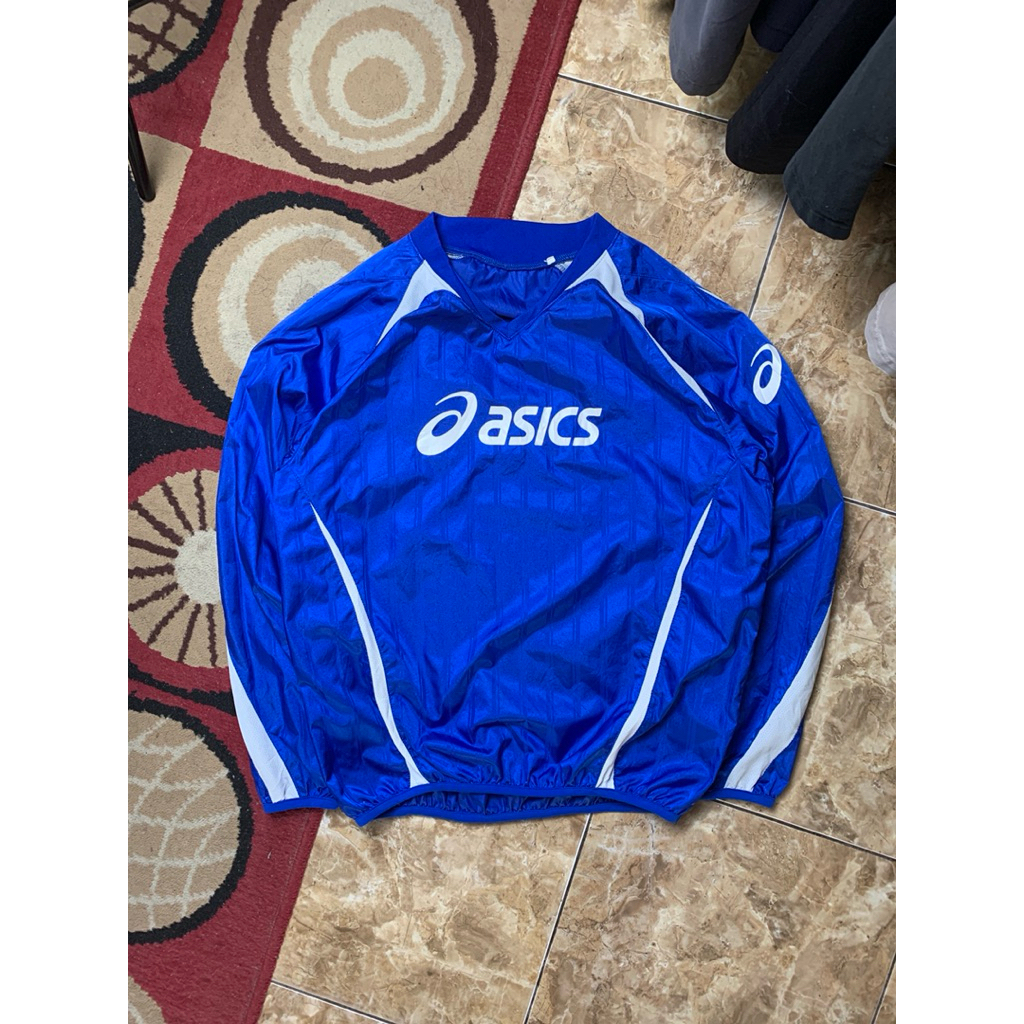 JERSEY BASEBALL ASICS COLORBLOK SPORTYLE/JERSEY PARASUT ASICS Y2K RETRO