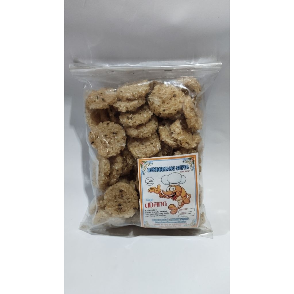 

RENGGINANG SUPER CAP UDANG 3 VARIAN BENTUK, BERAT 500g