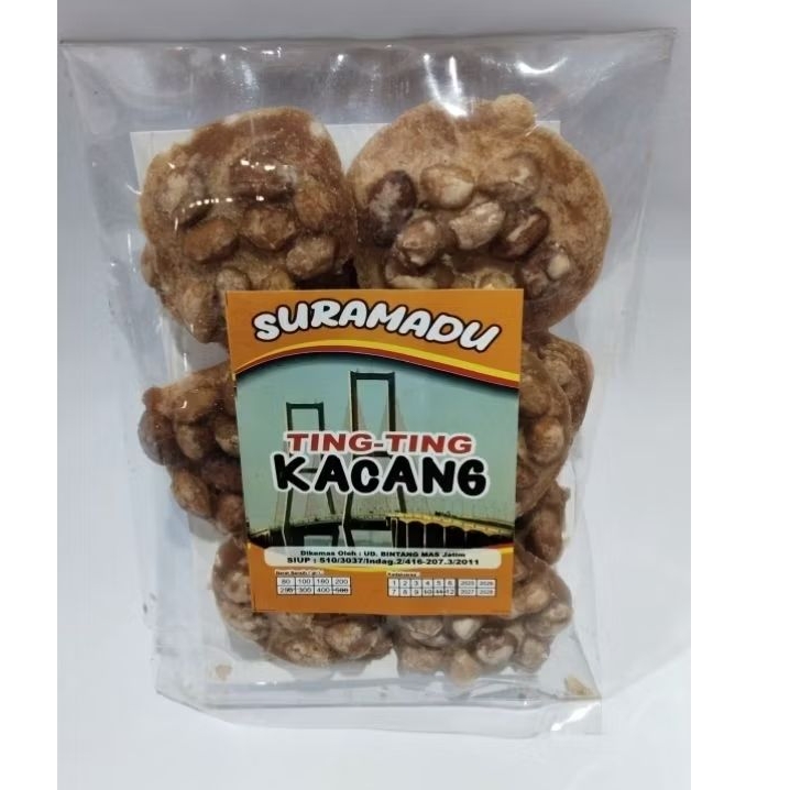 

TING-TING KACANG GULA MERAH, BERAT 100