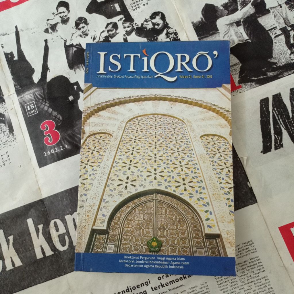 Istiqro ; Jurnal Penelitian Direktorat PerguruanTinggi Agama Islam. - Syahruddin El-Fikri.