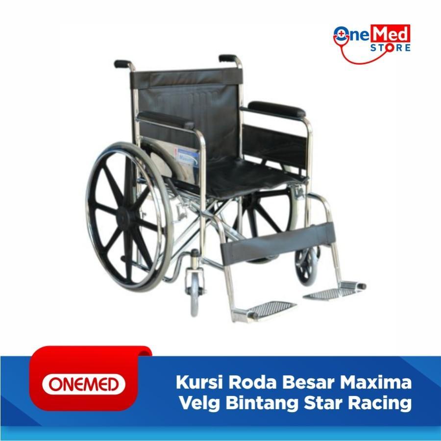 Kursi Roda Besar Maxima OneMed Velg Bintang Star Racing