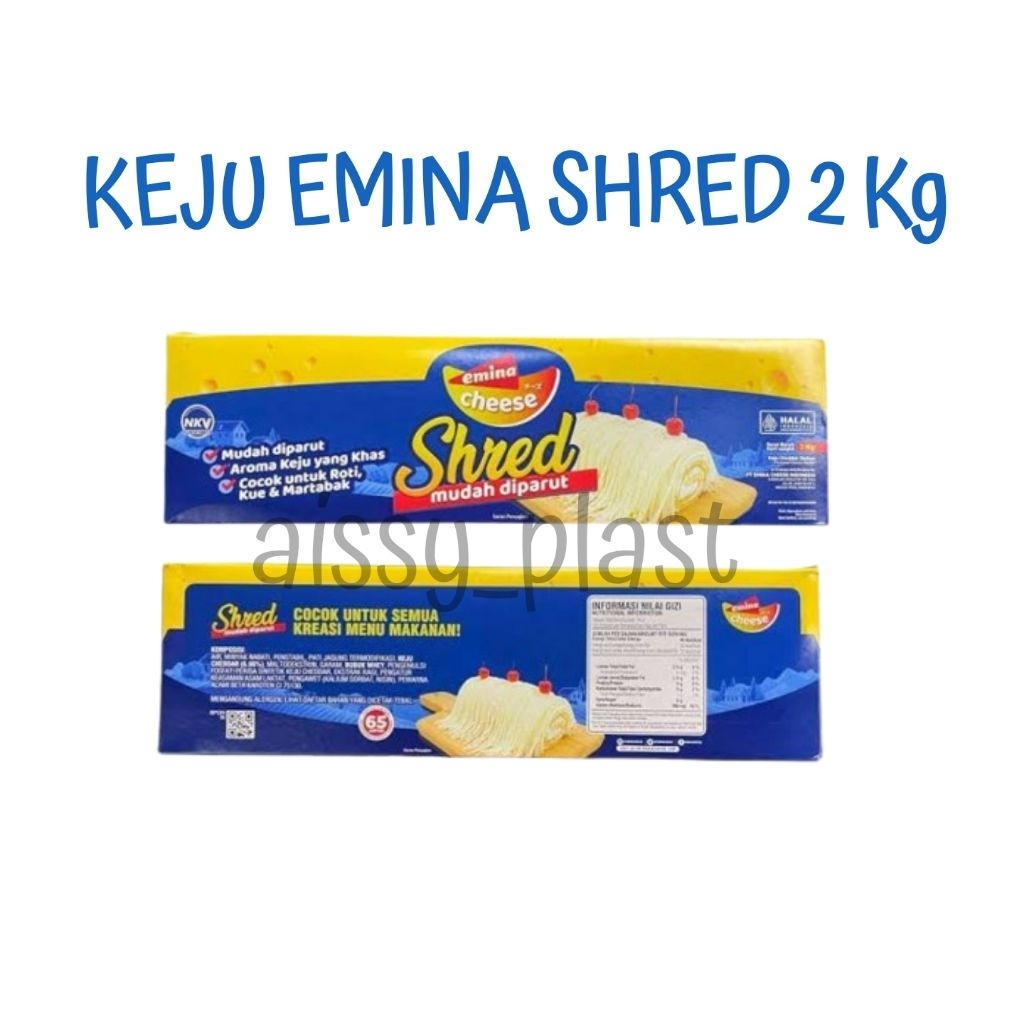 

keju emina shred 2 kg