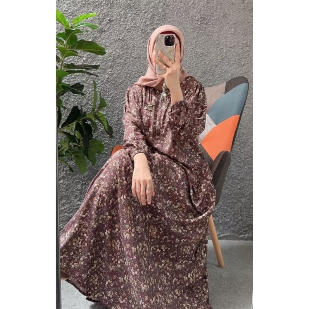 Amara Daster - Yumna Series - Aurora - Mayar dress by Jannat. Id ready siap kirim