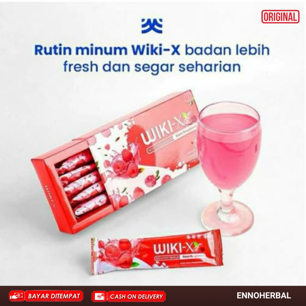 

WIKI-X MINUMAN INSTANT RASA RASPBERRY | Serbuk Praktis & Menyegarkan