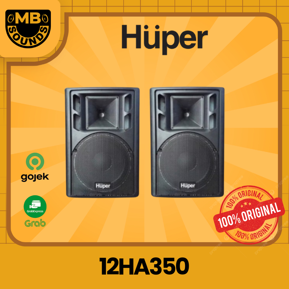 HUPER 12HA350 / 12 HA 350 / 12-HA-350 Speaker (harga/set=2pcs) ORIGINAL