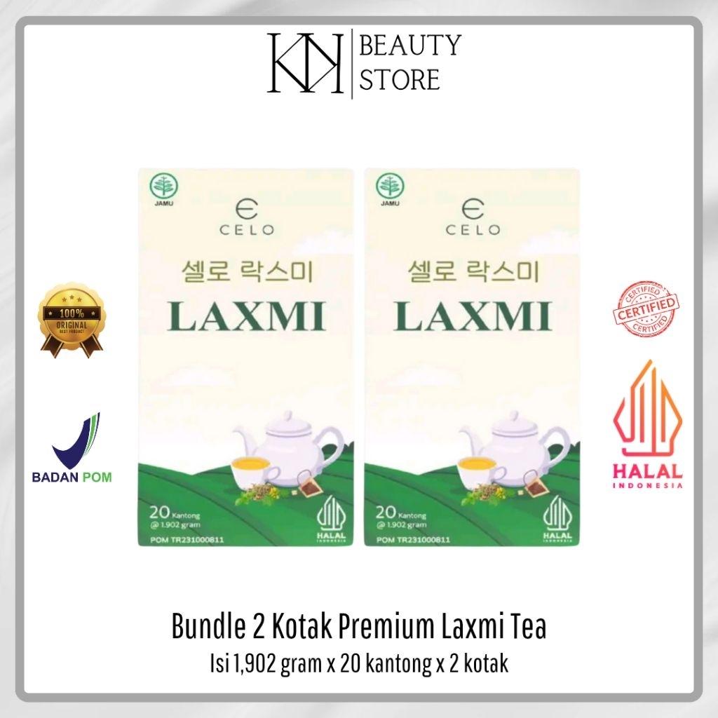 

(READY STOCK) BUNDLE 2 KOTAK CELO PREMIUM LAXMITEA 10 TEA BAG - celo.beaute - celobeautebycece - celobeauteofficial