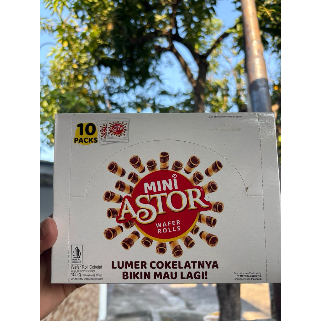 

New Itemm Mini Astor Coklat box isi 10pack