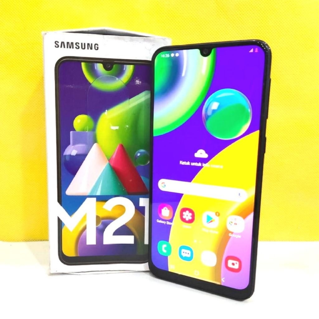 HP Samsung M21 baterai 6000 mah android 4/64