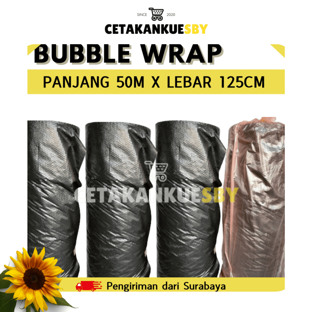 

(CKS) Plastik Bubble Wrap | Bubble Wrap 50 METER Bubble Wrap Packing