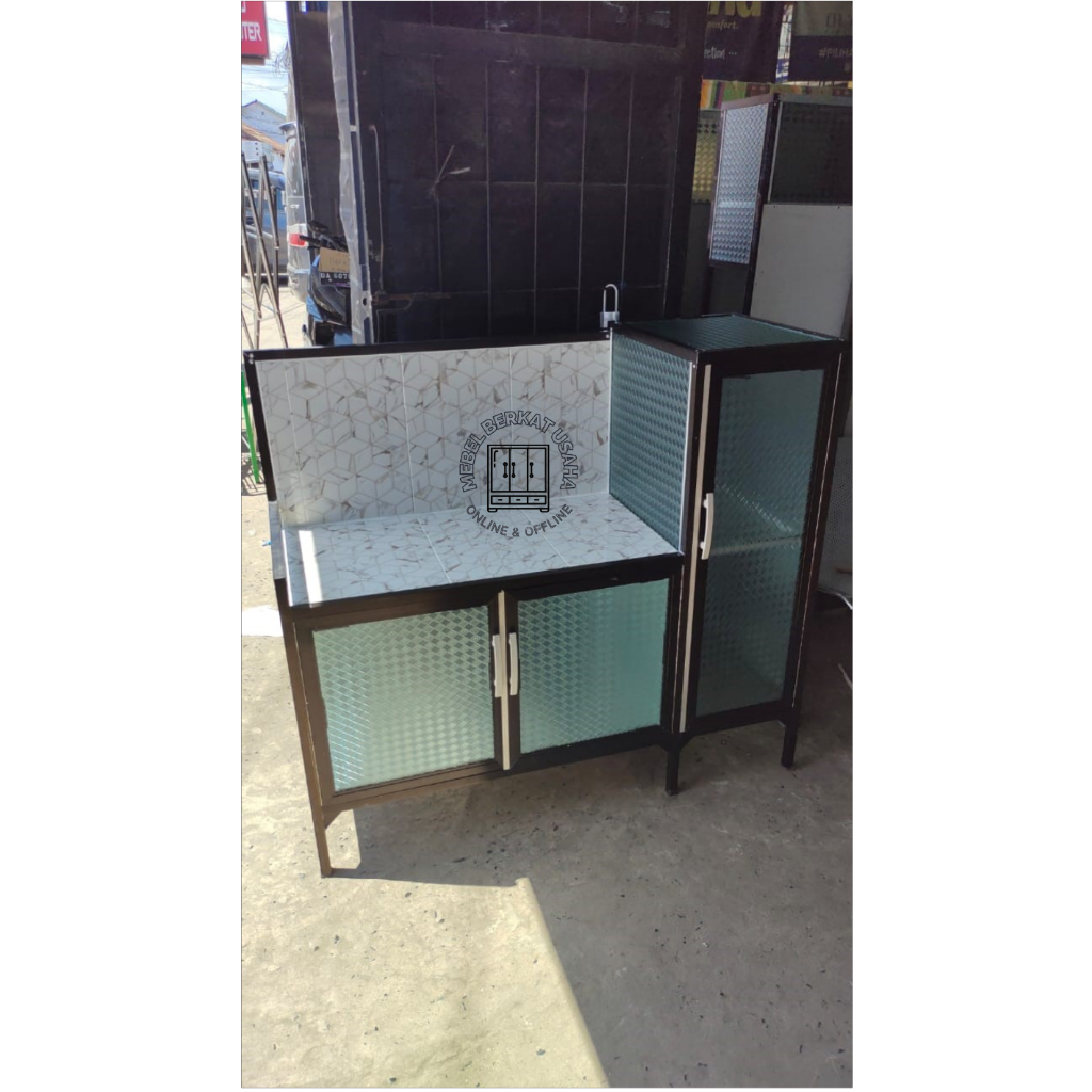 Atang Meja Kompor Lemari Samping