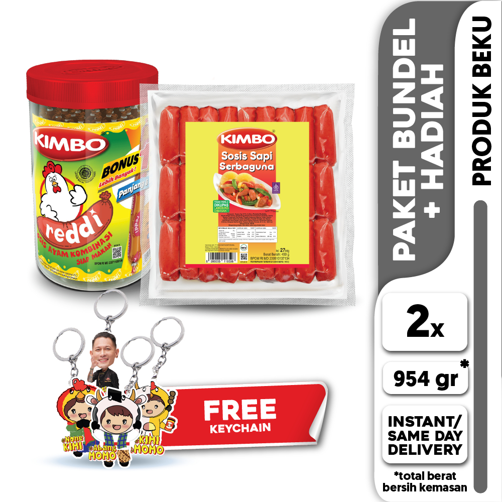 

Paket KIMBO Birthday 1+ FREE Keychain