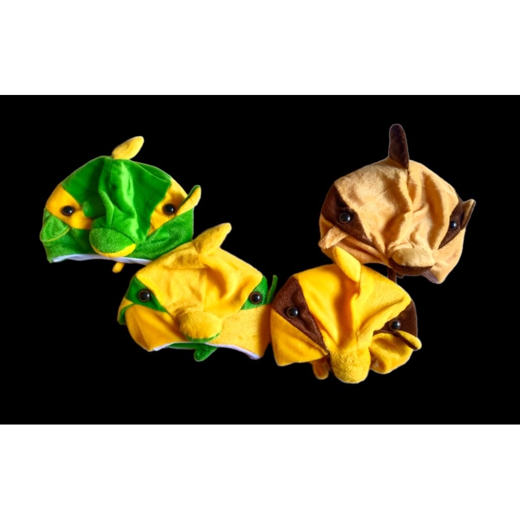 Topi Bayi Berbahan Bulu Premium karakter Angry Bird (Cuci Gudang)