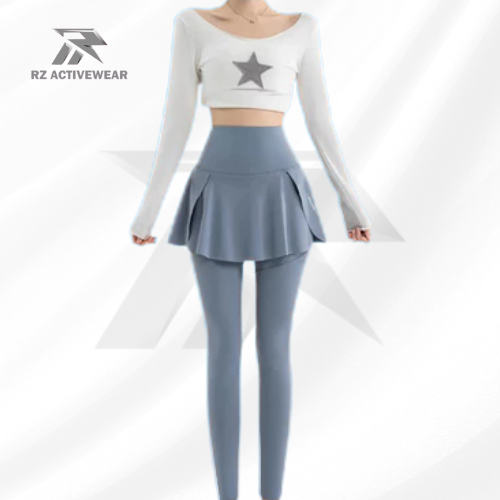Rok Olahraga Rok Legging Outdoor Celana Wanita High Waist Gym Polos Bersepeda jogger Sport Rok olahr