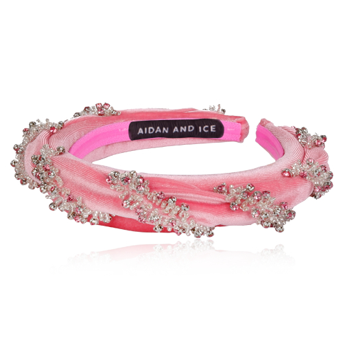 Aidan and Ice - Stacey Pink Headband