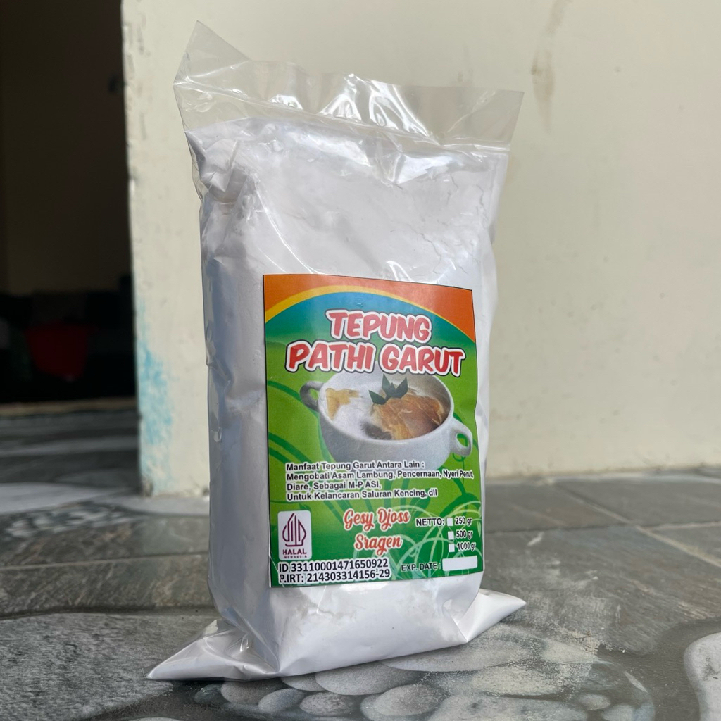 

PROMO! Tepung garut asli 250gram free 2 pcs tepung garut asli 250 gram | tepung garut BPOM