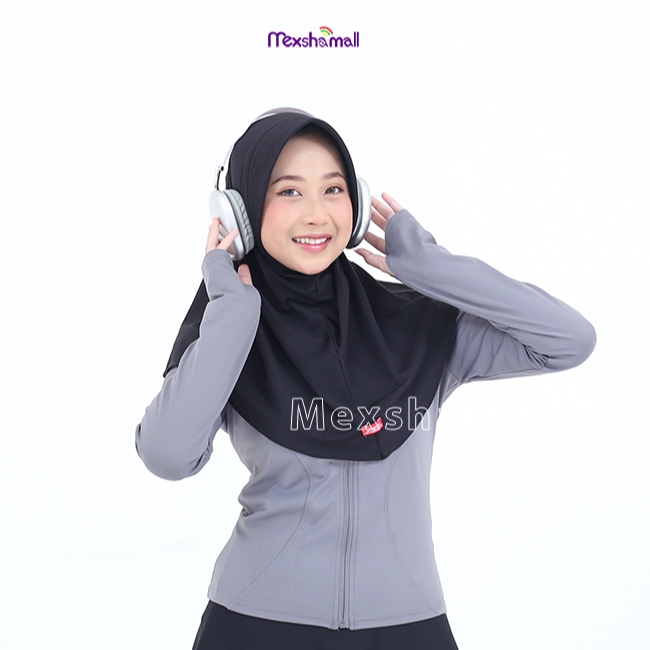 Hijab Sport Olahraga Futsal Senam Jersey Premium Hijab Sporty By Shamira Official