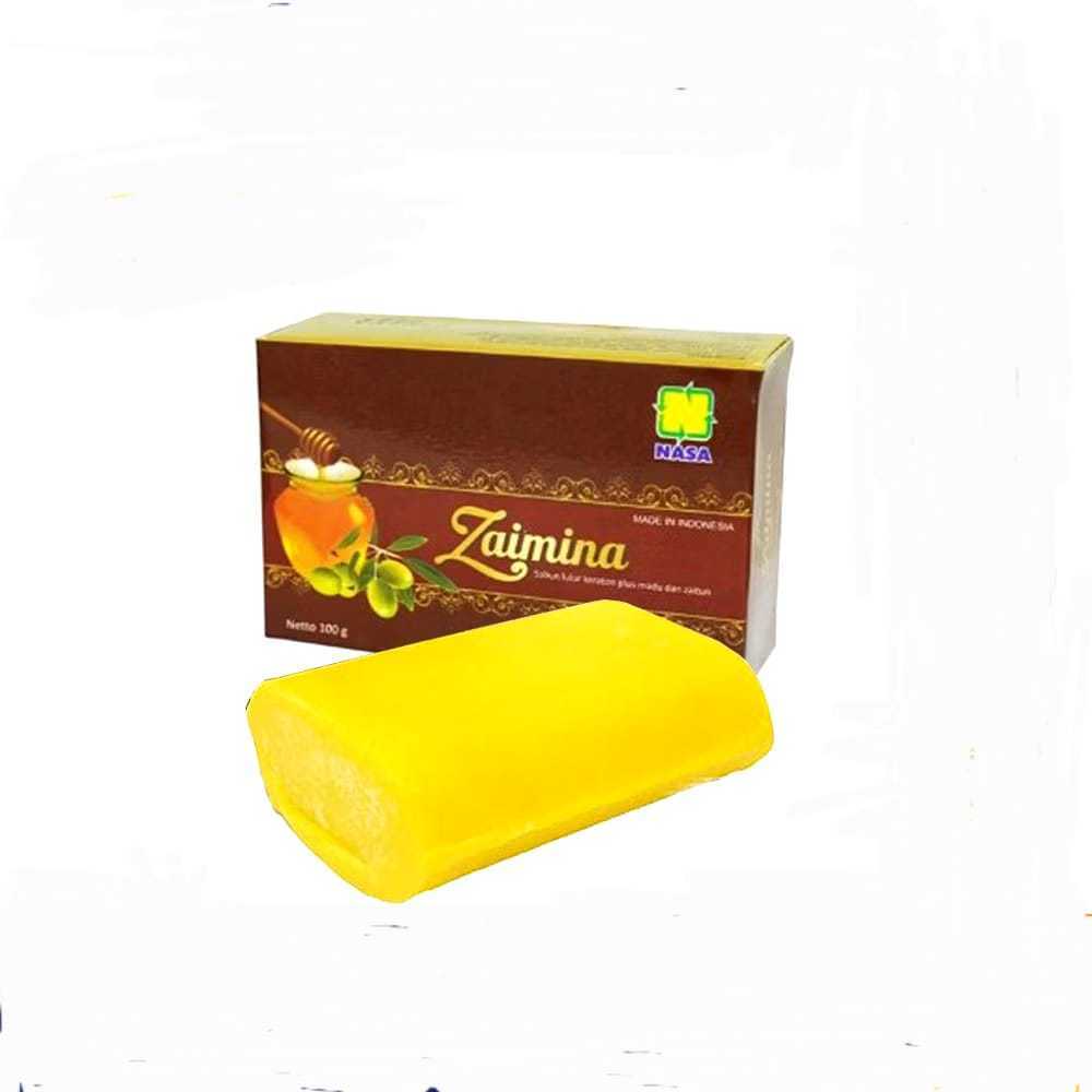 Sabun Zayma Plus Zaitun & Madu / Sabun Zayma Kuning / ZAYMA / Sabun Lulur