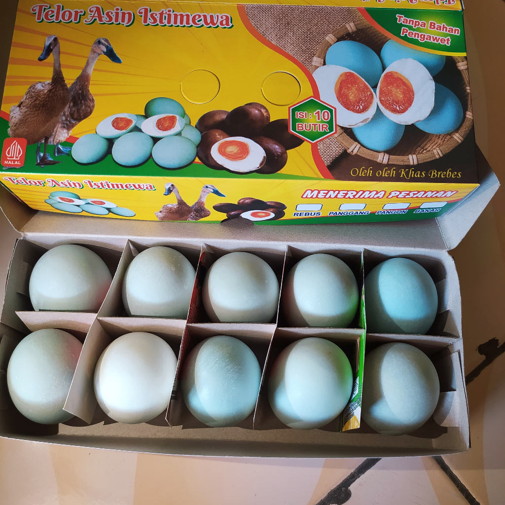 

Telur Asin Tigan Jaya Ukuran Super Kukus Isi 10