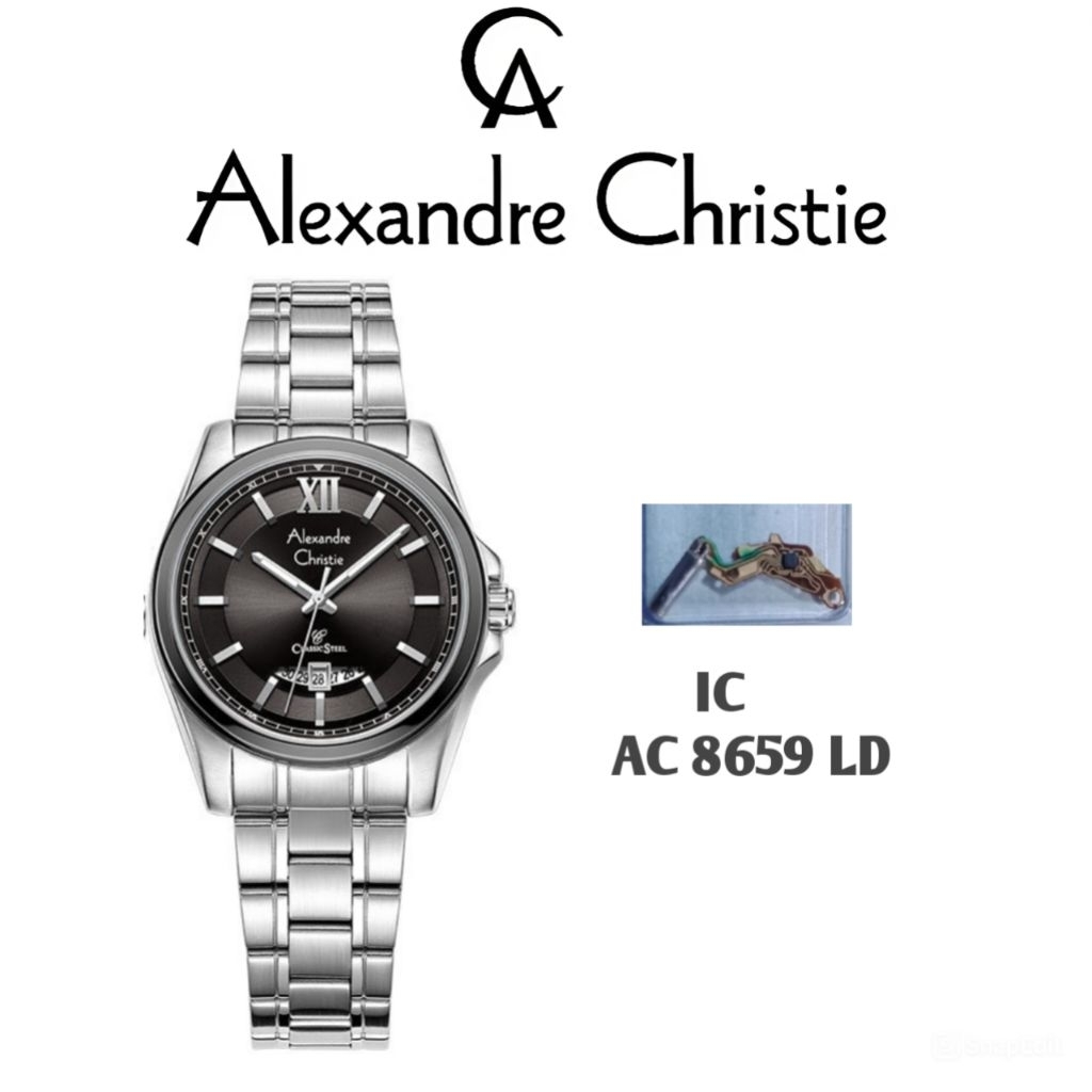 IC jam tangan Alexandre Christie Type AC 8659 LD