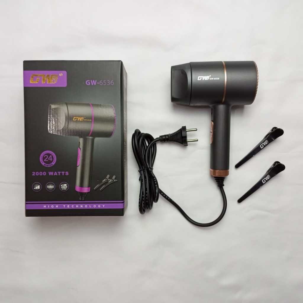 Hair Dryer GW - 6536 / Pengering rambut GW - 6536 hair dryer