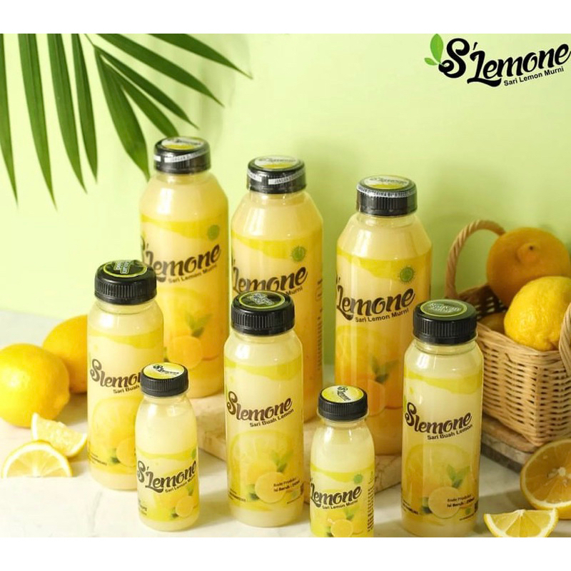 

[oddsolshop] pekanbaru/Slemone Minuman Sari Lemon Organik 100ml